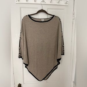 EQL by Kerrits Sweater Poncho